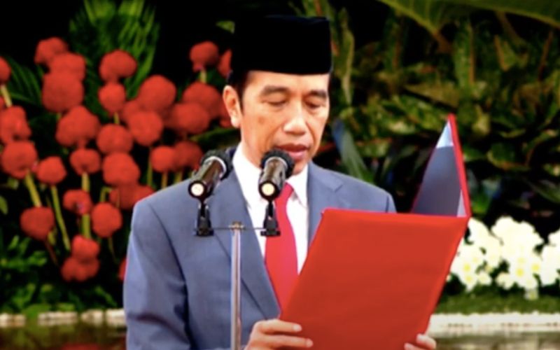 Jokowi Lantik Pengurus Pusat LVRI