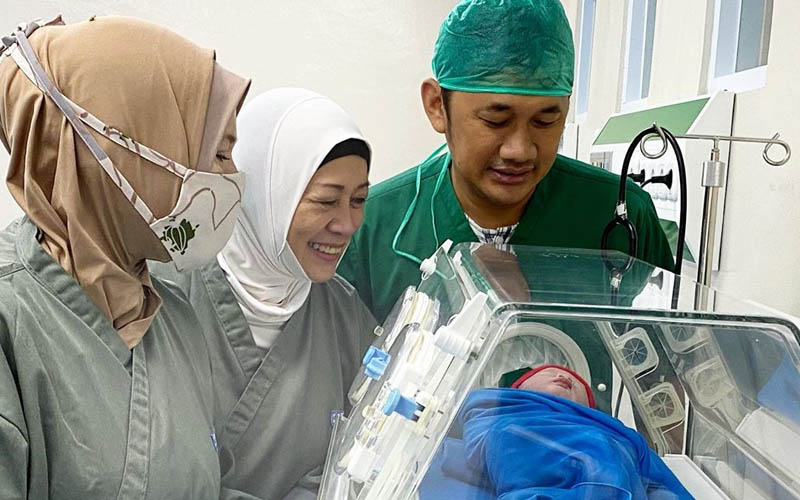 Zaskia Adya Mecca Lahirkan Anak Kelima di RS JIH Sleman