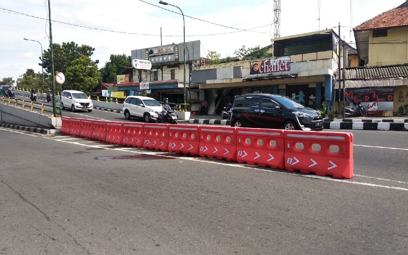 Buntut Kecelakaan Maut, Polisi Tempatkan Rambu di Lempuyangan