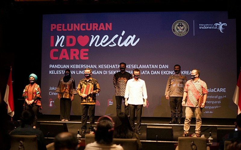 Kampanye Penerapan Protokol Kesehatan, Kemenparekraf Luncurkan Indonesia Care 