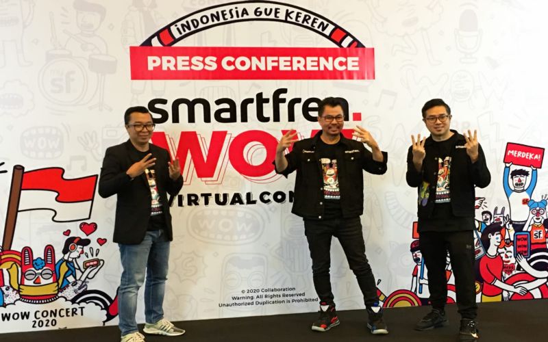 Obati Kerinduan Publik akan Konser Musik, Smartfren Bakal Gelar Virtual Concert 