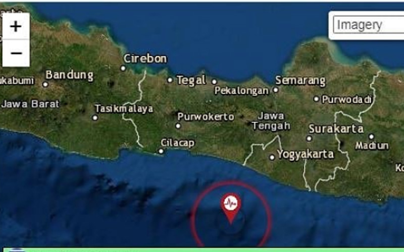Senin Malam, Gempa Bumi Terjadi di Kulonprogo