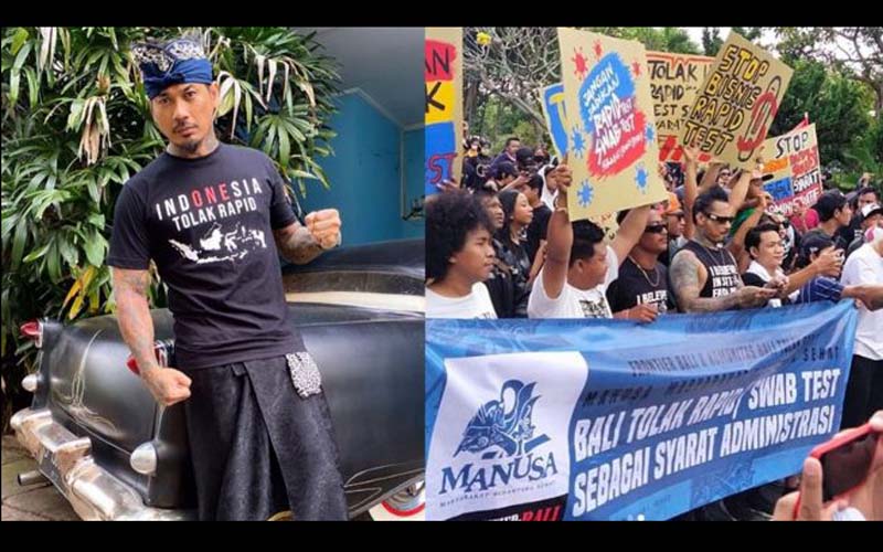 Ikut Demo tanpa Pakai Masker, Jerinx SID: Tak Ada Hukum yang Saya Langgar