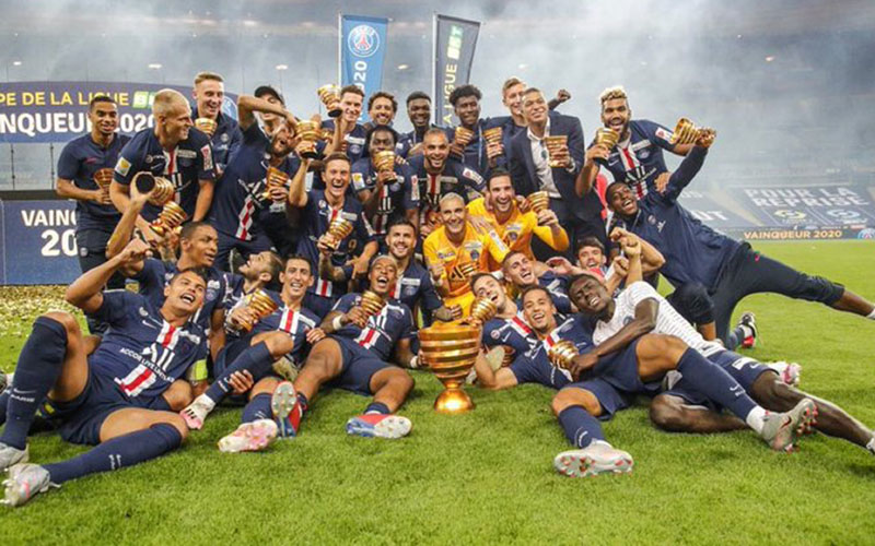 Paris Saint-Germain Raih Trofi Piala Liga Prancis 9 Kali