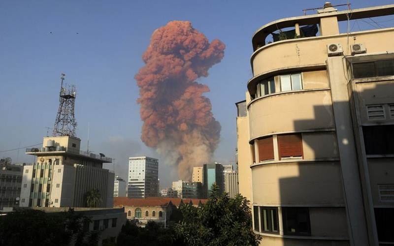 Ledakan Dahsyat Guncang Beirut, Ini Videonya