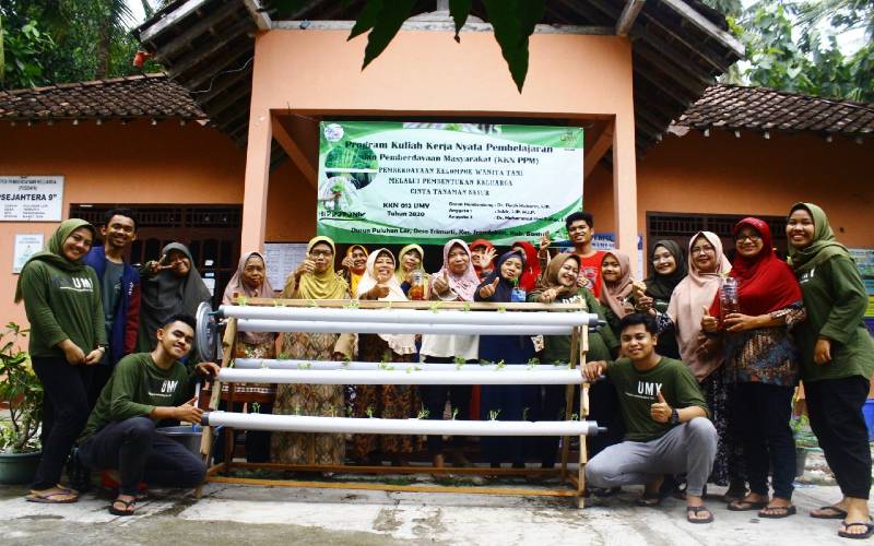 Keluarga Cinta Tanaman Sayur Dibentuk di Dusun Puluhan Lor