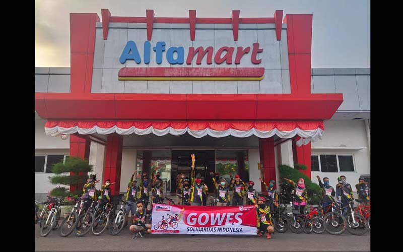 HUT RI-75, Alfamart Gowes Sabang Merauke Kampanyekan Solidaritas