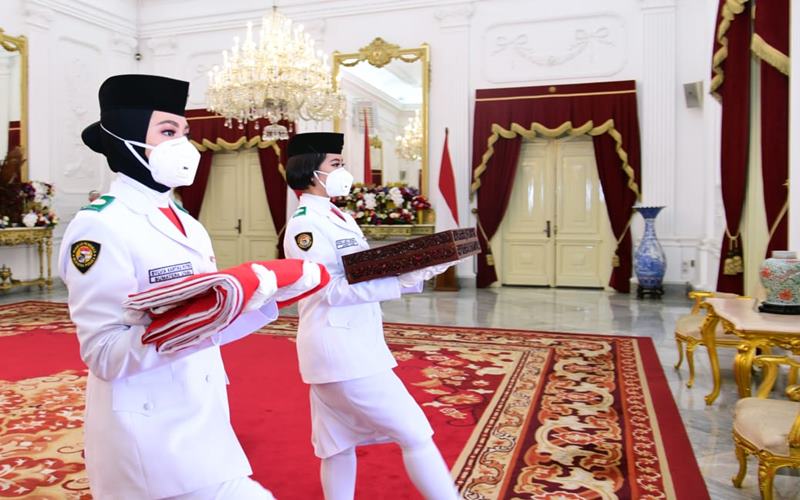 Sekilas Tentang Tim Sabang Kibarkan Merah Putih HUT RI ke-75 di Istana Merdeka