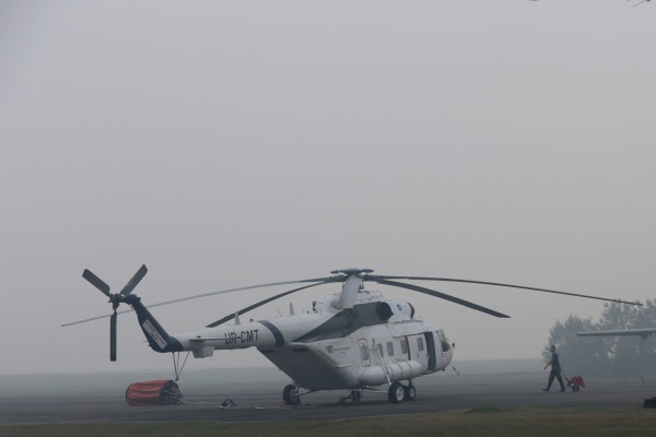 Bantah Gunakan Helikopter BNPB untuk Musda Golkar, Begini Penjelasan Ketua DPRD Riau 