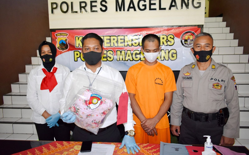 Gara-Gara Video Mesum, Pria di Magelang Ini Tega Mencabuli Adik Kandungnya yang Masih di Bawah Umur