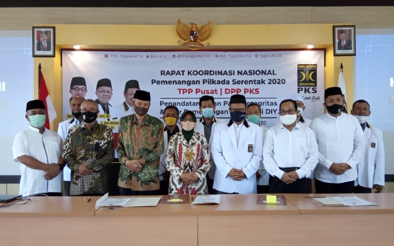 PKS DIY Siap Menangkan 3 Paslon yang Diusung meski Bukan dari Kader Internal