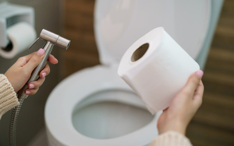Perlukah Melapisi Dudukan Kloset dengan Tisu Saat di Toilet Umum?