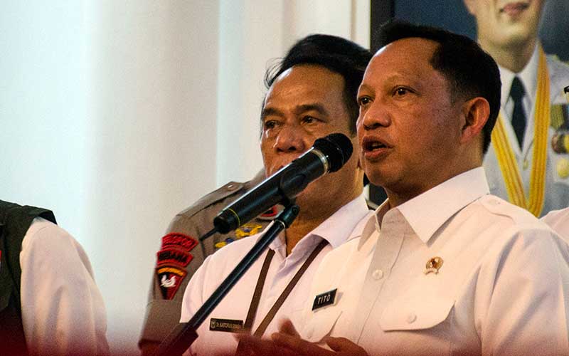 Tito Bakal Jatuhkan Sanksi Pejabat yang Kerahkan Massa Saat Pendaftaran Pilkada