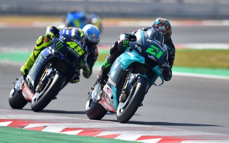MotoGP San Marino: Morbidelli Juara, Rossi Gagal Naik Podium karena Disalip di Lap Terakhir
