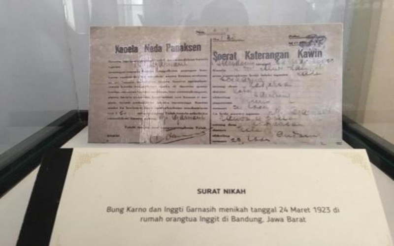 Viral Surat Nikah & Cerai Soekarno-Inggit Garnasih Diperjualbelikan di Medsos