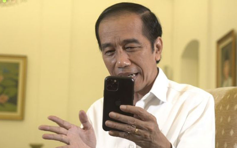 Momen Saat Jokowi Telepon Dokter Faisal yang Baru Bertugas Lagi Setelah Terinfeksi Covid-19