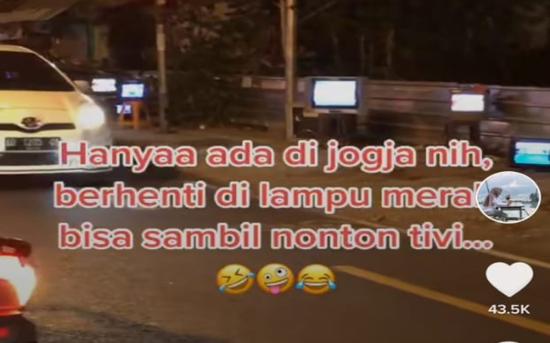 Viral Bangjo Kota Jogja Ada Banyak TV Menyala, Warganet: Jogja Terus, Jiwaku Nangis Pengen OTW