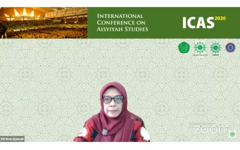 Aisyiyah Hamemayu Peradaban Islam Berkemajuan melalui ICAS 2020