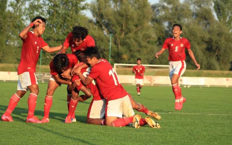 Timnas U-19 Menang Telak Melawan Makedonia Utara