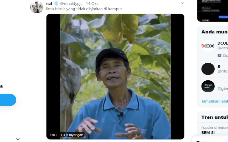 Viral Video Tips Usaha Pelihara Tuyul, Ini Maksudnya