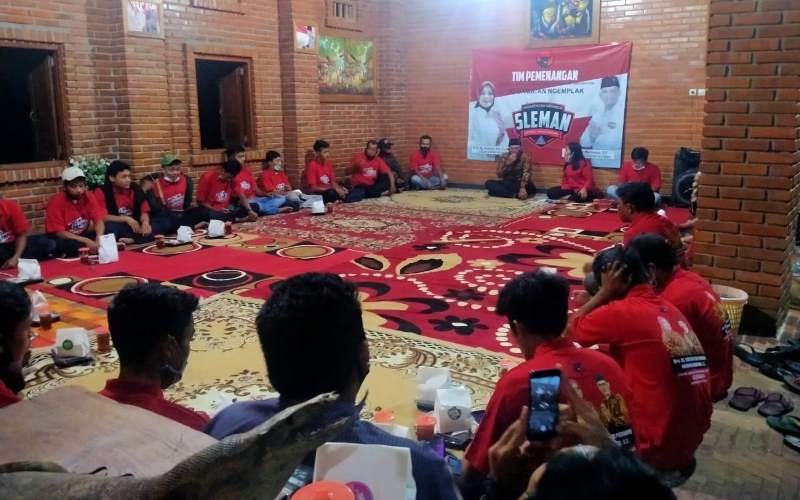 Tokoh Pemuda dan Masyarakat Umbulmartani dan Widodomartani Target Menangkan Kustini-Danang