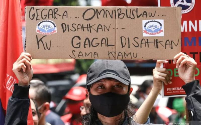 Ribuan Buruh Akan Demo Tolak Omnibus Law dan UMP 2021 