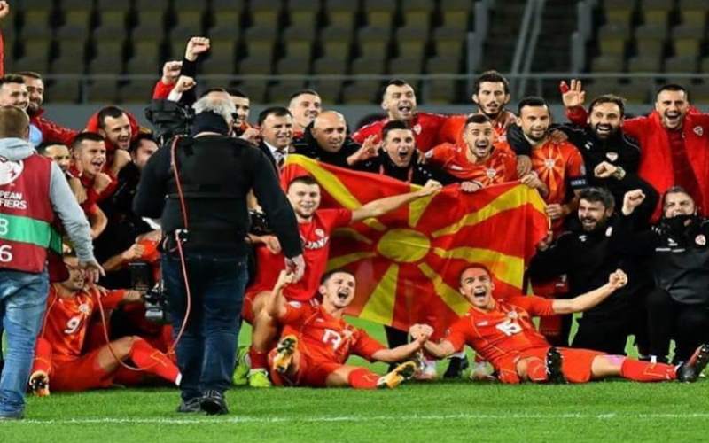 Catat Sejarah Eks Striker Inter Bawa Makedonia Utara Lolos Ke Euro 2020 Harianjogja Com