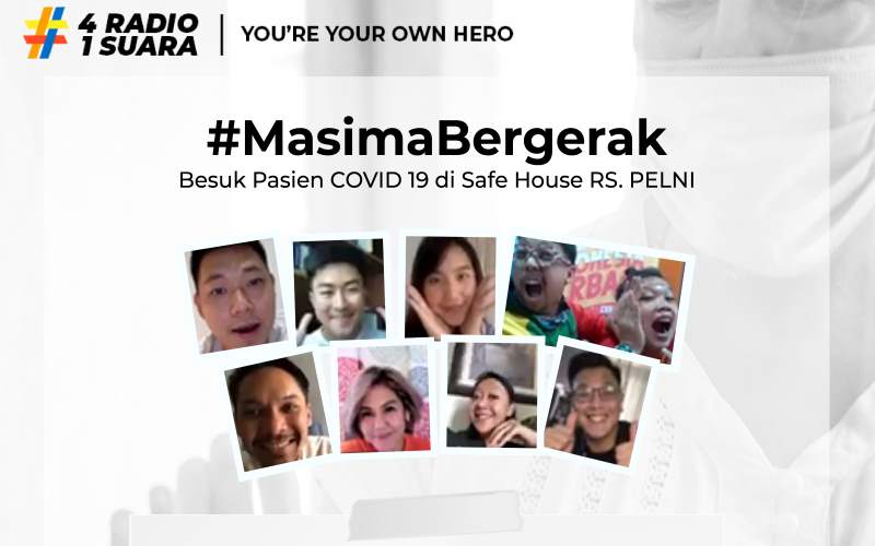 Masima Radio Network Bangkitkan Semangat Pasien COVID-19 melalui #MasimaBergerak