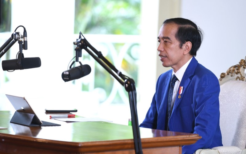 Jokowi Serukan Toleransi Beragama di Depan Sekjen PBB  
