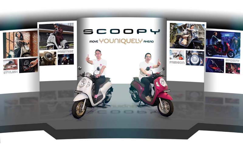 Astra Motor Kenalkan All New Honda Scoopy Secara Virtual
