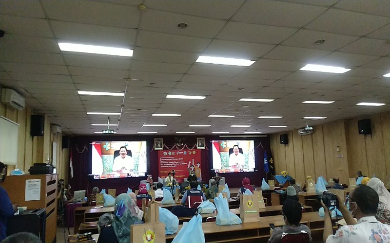 Menteri Kesehatan Luncurkan Kampus Sehat UPN Veteran Yogyakarta 