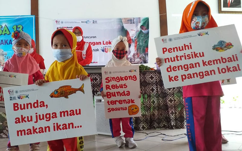 Cegah Kelaparan Tersembunyi, Program Ikan untuk Anak Diluncurkan