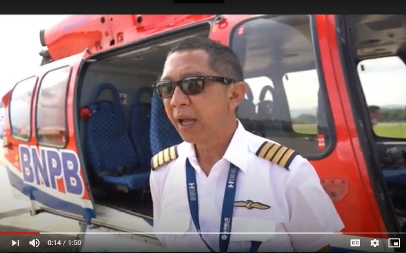 Pilot Ungkap Tantangan saat Terbangkan Helikopter di Atas Gunung Merapi