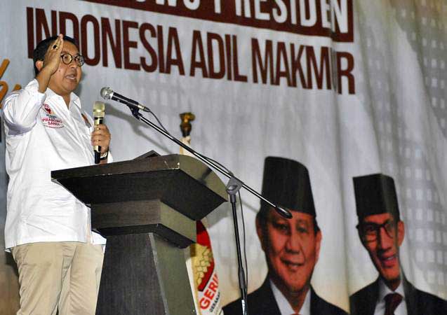 Fadli Zon Minta Menteri KKP Dijabat Ahli, Bukan Kader Partai