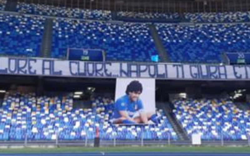 Napoli Resmi Ubah Nama Stadion San Paolo Jadi Diego Maradona