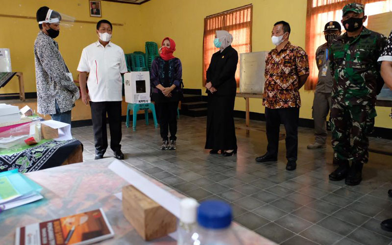 Wali Kota Sigit Heran Pencoblosan di TPS Lebih Cepat dari Perkiraan