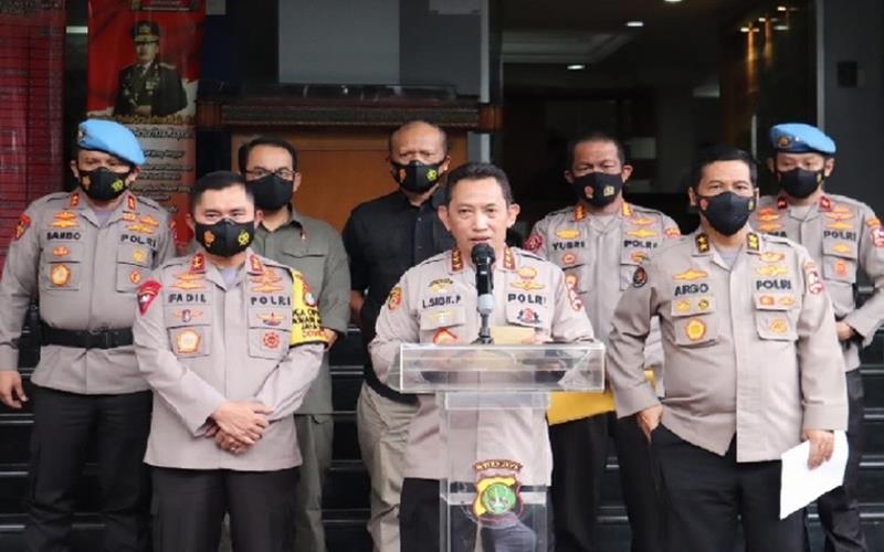 Polisi Jadikan Jelaga di Tangan sebagai Bukti Senpi Milik Laskar FPI