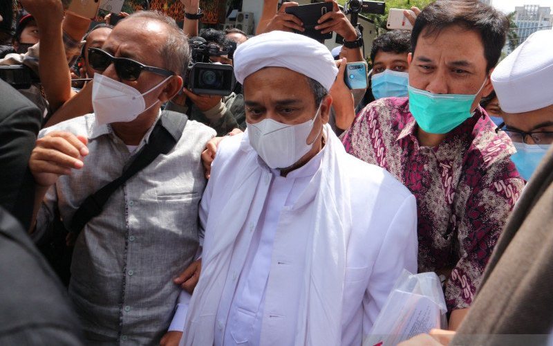 Habib Rizieq Datang ke Polda Metro Jaya, Polisi Batal Jemput Paksa