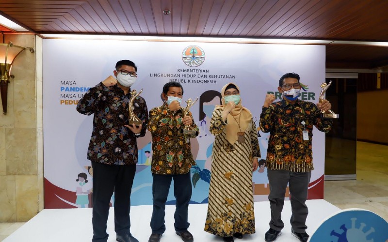 Pertamina Regional Jawa Bagian Tengah Raih 3 Propes Emas & 6 Proper Hijau di Ajang PROPER 2020
