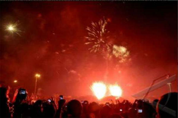 Malam Tahun Baru di Sleman Bikin Kerumunan, Sanksi Sosial Siap Menanti
