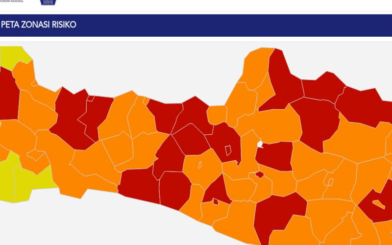 17 Daerah di Jawa Tengah Zona Merah Penyebaran Virus Corona