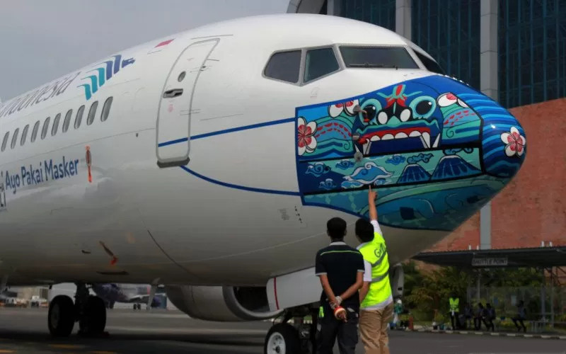Garuda Indonesia Hentikan Penerbangan ke Arab Saudi