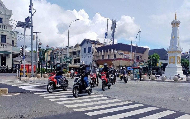 Komunitas Honda BeAT Yogyakarta Dukung Masyarakat Terdampak Pandemi