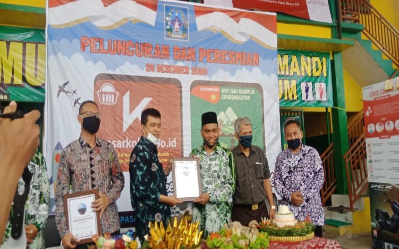 Mubyarto Institute Bantu Desa Condong Catur Kembangkan Platform Pasarkolombo.id
