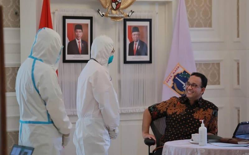 Gubernur DKI Anies Baswedan Dinyatakan Sembuh dari Covid-19