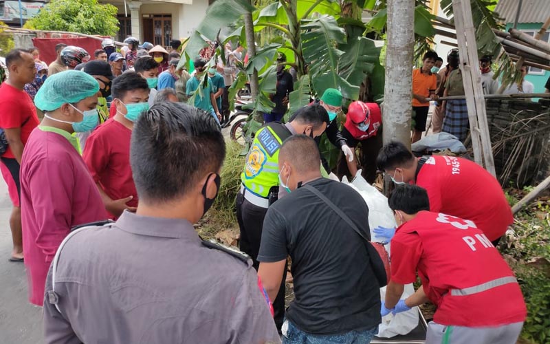 Tabrak Pohon Sukun, Pengendara Motor Meninggal di Ruas Jalan Kenteng-Brosot