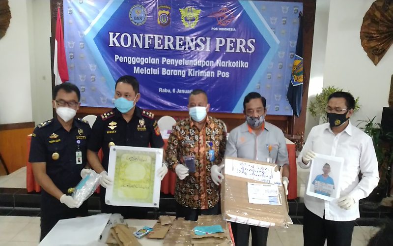 Bea Cukai Yogyakarta Gagalkan Penyelundupan 201,74 Gram Sabu-Sabu 