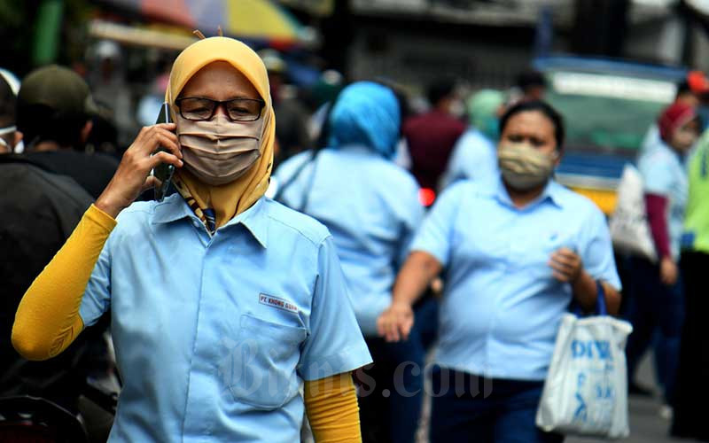 Upah Buruh Desember 2020 Turun 0,44 Persen