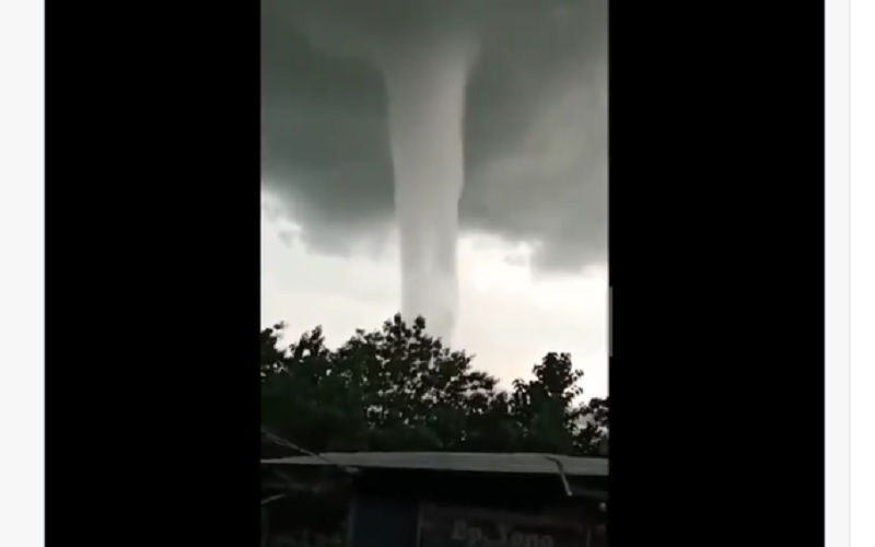 Geger Puting Beliung Mirip Tornado di  Wonogiri, Ini Kata BMKG...