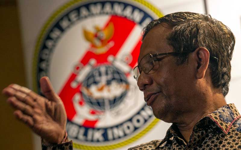 Menkopolhukam Mahfud MD Tanggapi Ujaran Rasis Relawan Pro Jokowi ke Natalius Pigai